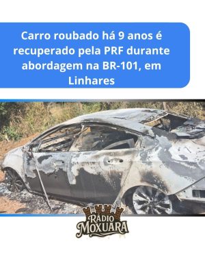 Ossada humana é encontrada dentro de carro carbonizado em Cariacica