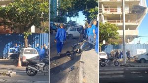 Aposentada tem perna amputada e está na UTI após acidente em Vila Velha